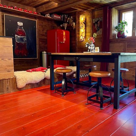 Demi-Quartier Chalet A Megeve-Vauvray - Grands Appartements , Vue Mont Blanc מראה חיצוני תמונה