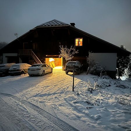 Demi-Quartier Chalet A Megeve-Vauvray - Grands Appartements , Vue Mont Blanc מראה חיצוני תמונה