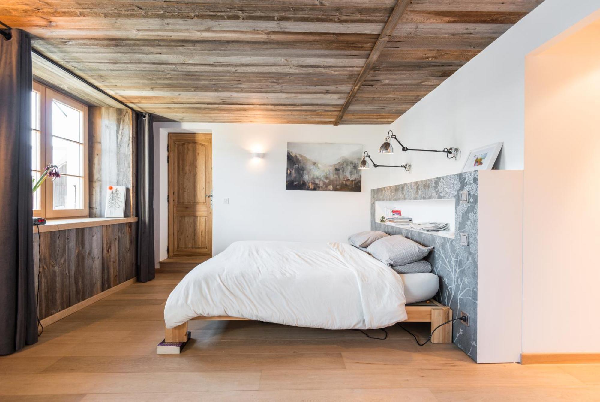 Demi-Quartier Chalet A Megeve-Vauvray - Grands Appartements , Vue Mont Blanc מראה חיצוני תמונה