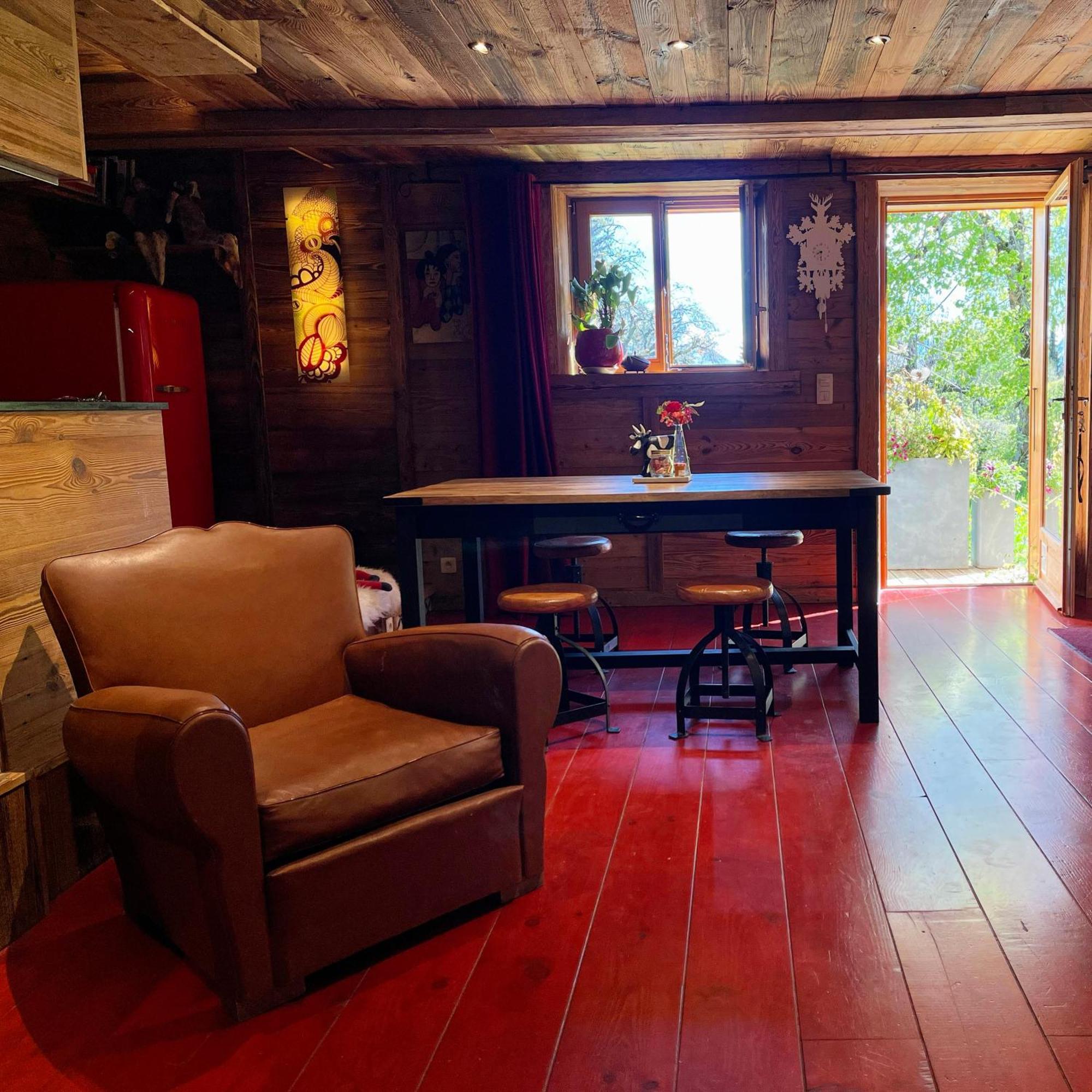 Demi-Quartier Chalet A Megeve-Vauvray - Grands Appartements , Vue Mont Blanc מראה חיצוני תמונה
