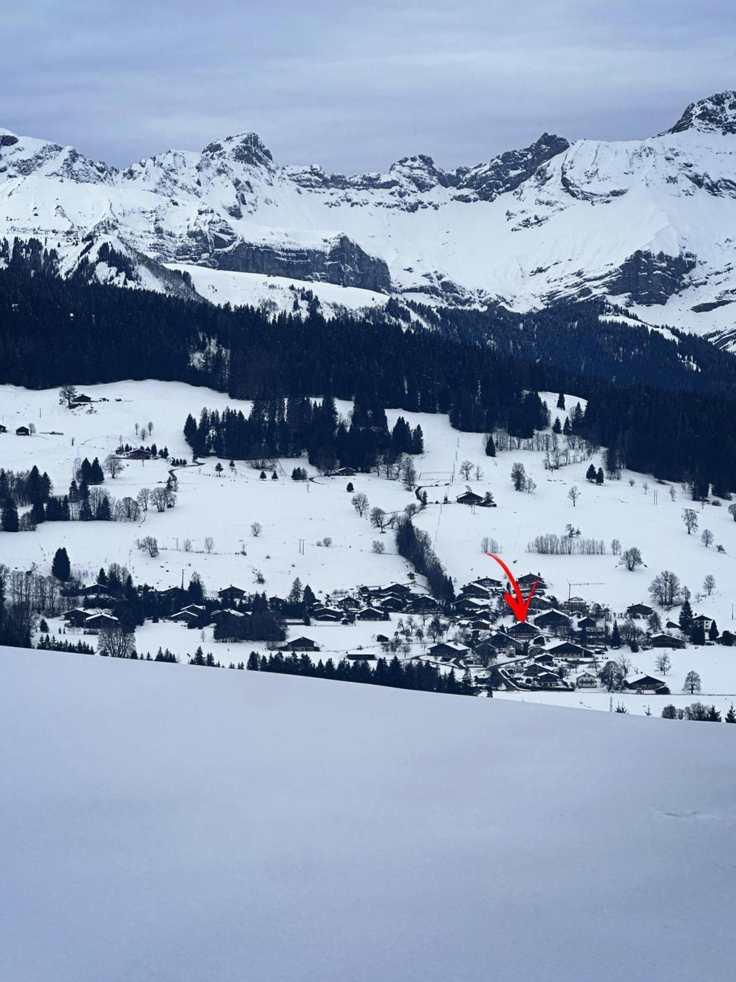 Demi-Quartier Chalet A Megeve-Vauvray - Grands Appartements , Vue Mont Blanc מראה חיצוני תמונה